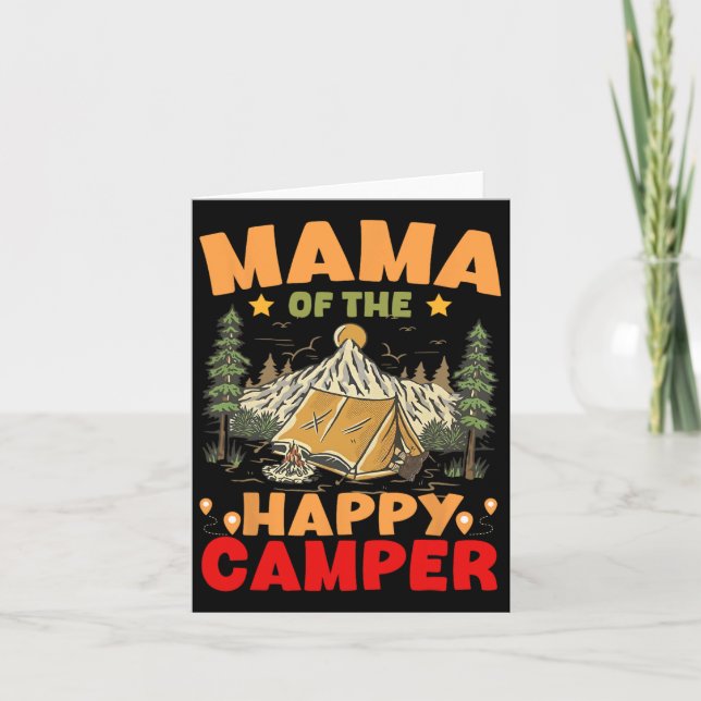 Mamma i Lycklig Camper första födelsedagskampanj F Kort (Framsida)
