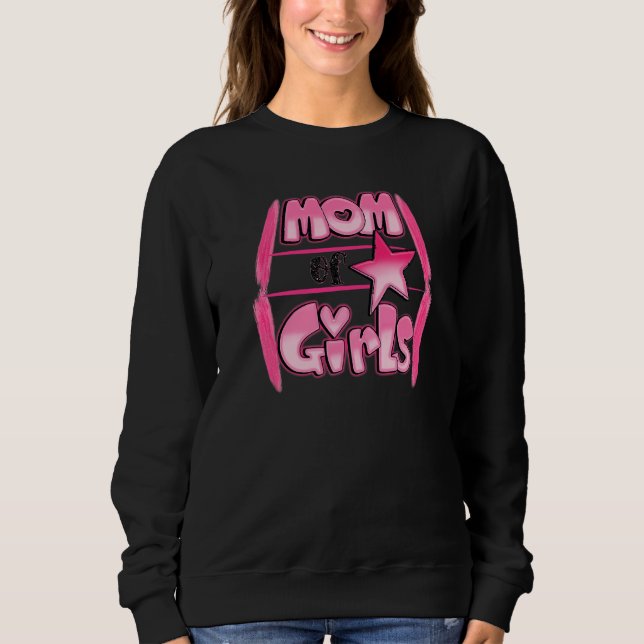 Mamma i Mors dag flickor T Shirt (Framsida)