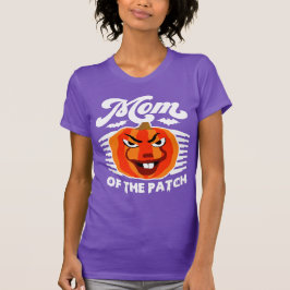 Mamma i Patch - Lustigt pooky Pumpkin Halloween T Shirt