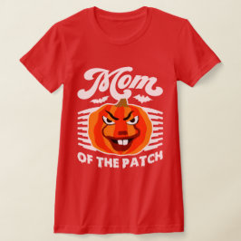 Mamma i Patch - Lustigt pooky Pumpkin Halloween T Shirt