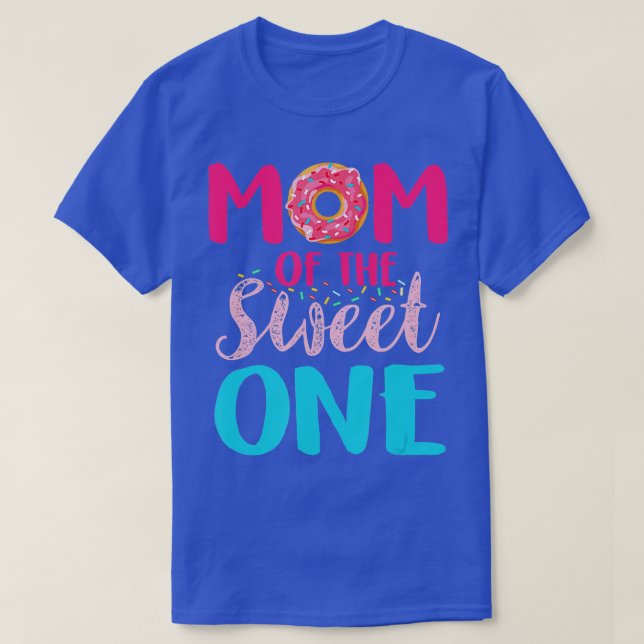 Mamma i söt ett Donut Älskare Cute Mors dag T Shirt (Design framsida)