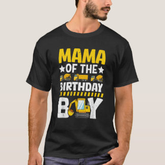Mamma i Temapartyet för födelsedagsbyggnad M T Shirt