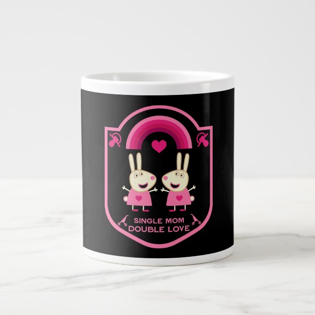 MAMMA i TWILLINGAR Jumbo Mugg (Framsidan)
