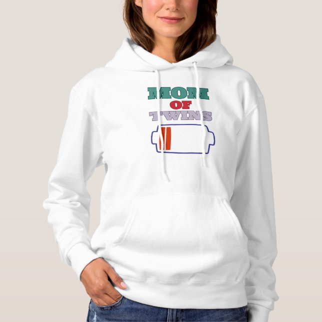 MAMMA i TWILLINGAR T Shirt (Framsida)