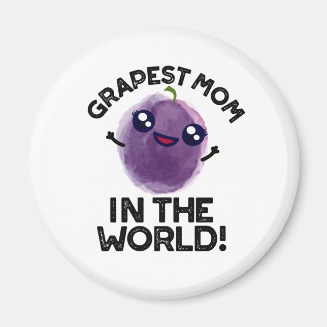 Mamma i världens underbara fruktpun magnet (Framsidan)