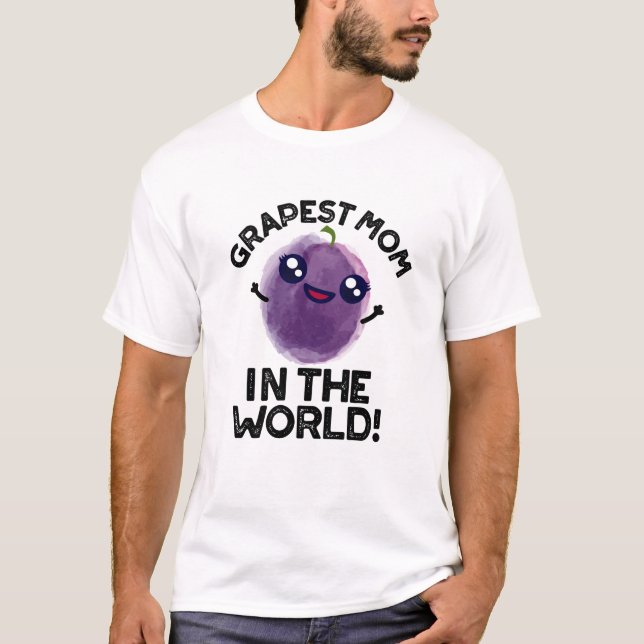 Mamma i världens underbara fruktpun t shirt (Framsida)
