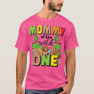 Mamma i Vild 1 Zoo Birthday Safari Jungle A T Shirt