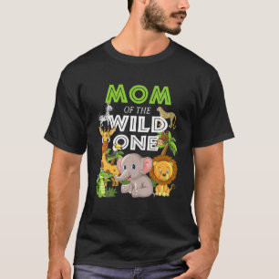Mamma i Vilden En djurparksdag Safari Jungle Ani T Shirt