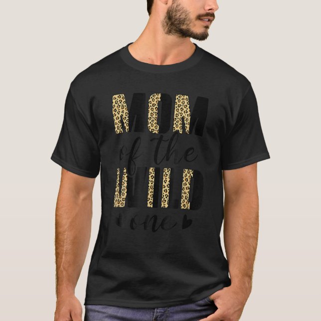 Mamma i Vilden En halv leopard Stilar Mor T Shirt (Framsida)