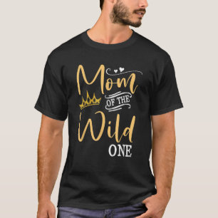 Mamma i Vilden En Pojke Girls Birthday Mamma T Shirt