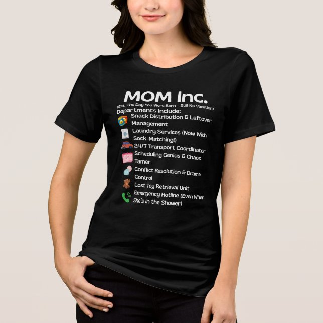 MAMMA Inc. - Lönsam Mors dag för Mamma T Shirt (Framsida)