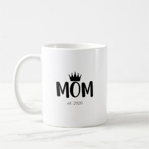 Mamma inrättad 2020 ANPASSNINGSBAR Kaffemugg