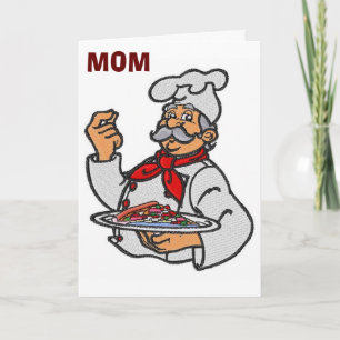 **MAMMA** ITALIENSK CHEF TJÄNAR UPP "BIRTHDAY" ÖNS KORT