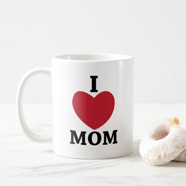 Mamma jag älskar mamma    kaffemugg (Med munk)