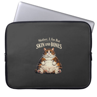 Mamma, jag är bara skinn och ben – Rolig knubbig k Laptop Fodral