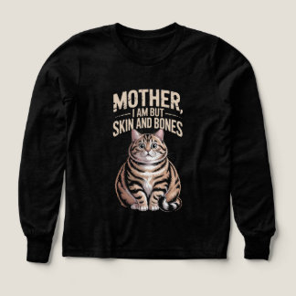 Mamma, jag är bara skinn och ben – Rolig knubbig k T Shirt