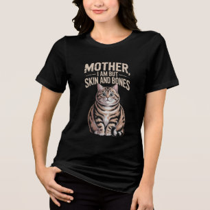 Mamma, jag är bara skinn och ben – Rolig knubbig k T Shirt