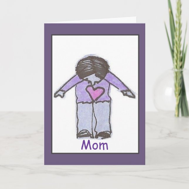 Mamma, jag Kärlek dig - kort (Framsida)