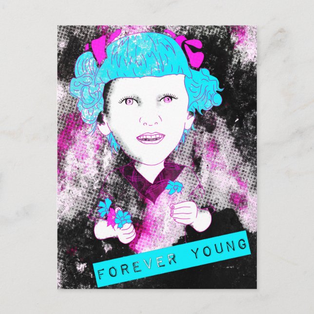 mamma, jag saknar dig.. evigt ung vykort (Framsida)