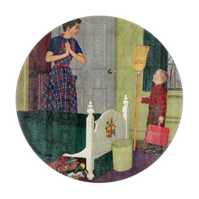 Mamma, jag städade mitt rum! (Framsidan)