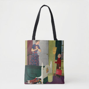 Mamma, jag städade mitt rum! tygkasse