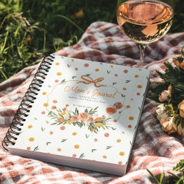 Mamma Journal | Personlig Citrus Blommigt Anteckningsbok