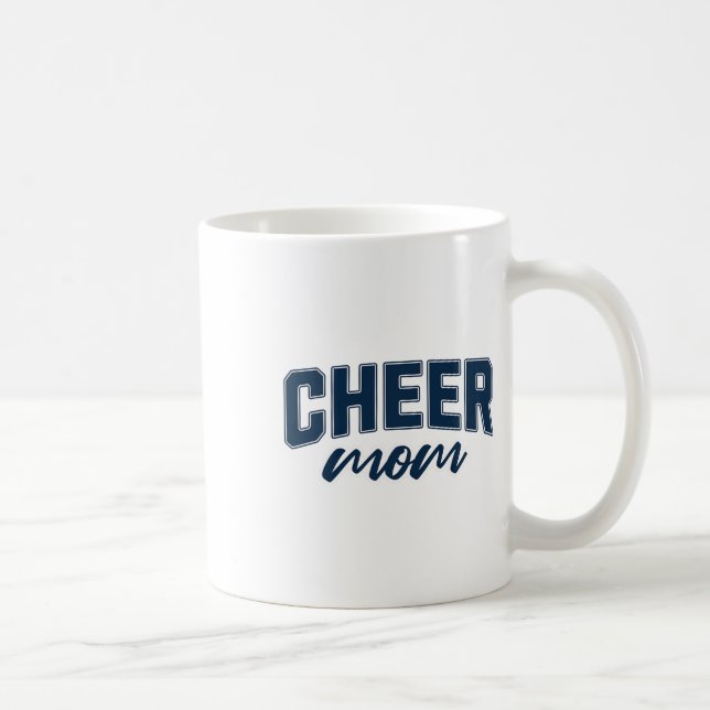 Mamma jublar för cheerleadinggruppen tjej kaffemugg (Höger)