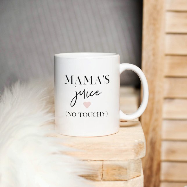 Mamma Juice Funny Quote | Bästa Mamma-gåva Två-Tonad Mugg (Skapare uppladdad)