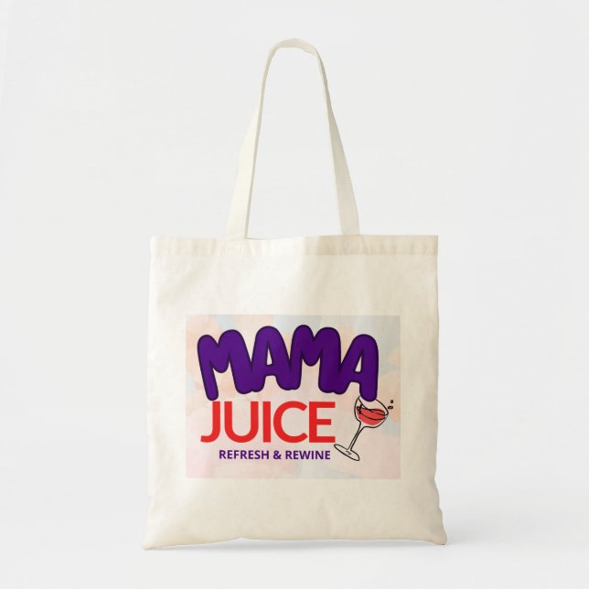 Mamma Juice - Refresh & Rewine Tygkasse (Framsidan)