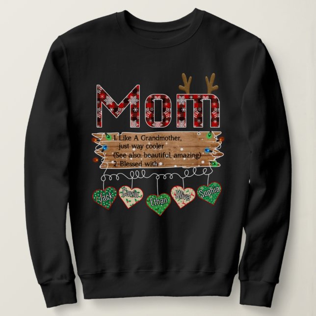 Mamma jul t shirt (Design framsida)