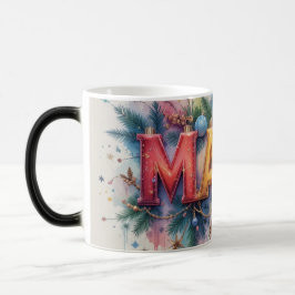 Mamma julgransprydnader magisk mugg