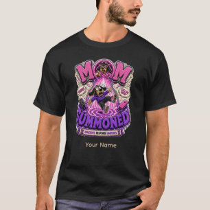 Mamma kallad Personlig Rolig Mamma T-Shirt, Anpass T Shirt