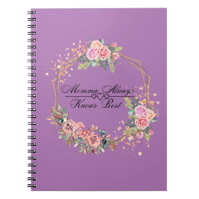 Mamma känner alltid till den bästa bärbara datorn anteckningsbok (Framsidan)
