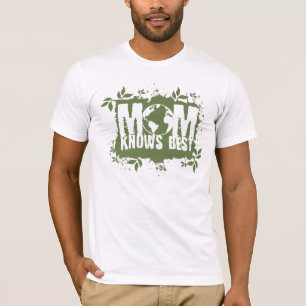 Mamma känner till bästa ekologiska planet T-Shirts