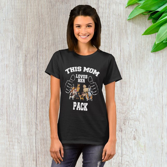 Mamma Kärlek hennes paket T-Shirt (Skapare uppladdad)