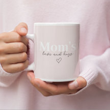Mamma Kärlek & Hugs | Elegant Pastel Rosa