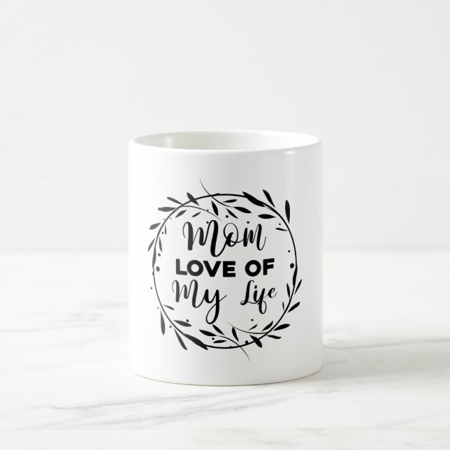 Mamma Kärlek i mitt liv Kaffemugg (Center)
