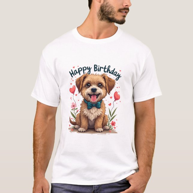 Mamma Kärlek i Varje Candle: Birthday Joys T Shirt (Framsida)