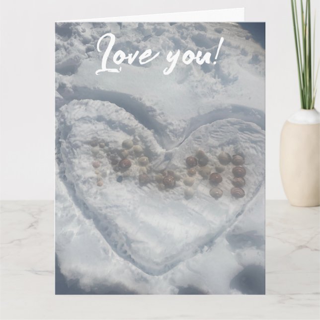 Mamma kärlek kort (Framsida)