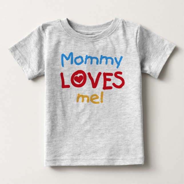 Mamma Kärlek Me T Shirt (Framsida)
