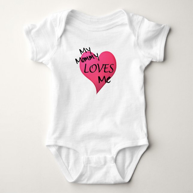 Mamma Kärlek Me T-Shirt (Framsida)