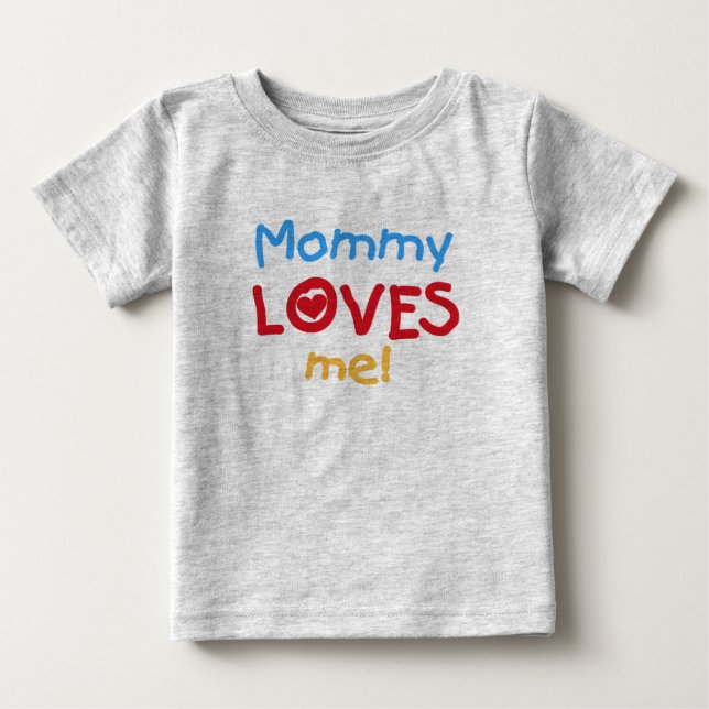 Mamma Kärlek Me Tee Shirt (Framsida)