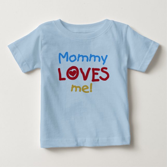 Mamma Kärlek Me Tee Shirt (Framsida)