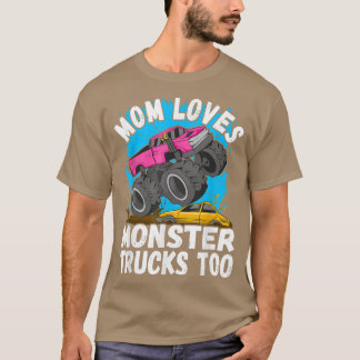 Mamma kärlek Monster Lastbilar till Monster Lastbi T Shirt