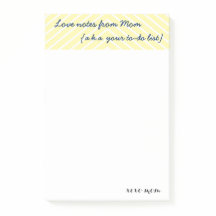 Mamma kärlek noterar din | för att göra listar