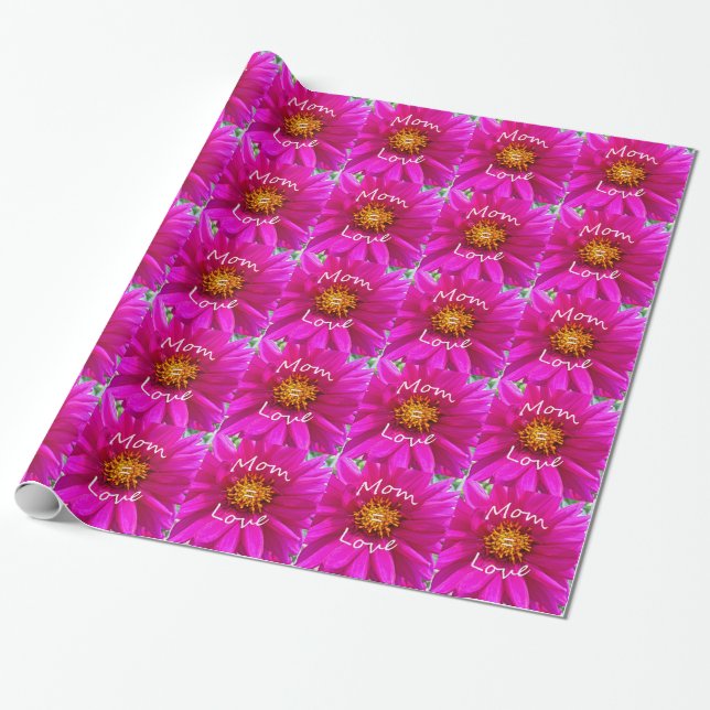 MAMMA = KÄRLEK PRESENTPAPPER (Utrullad)