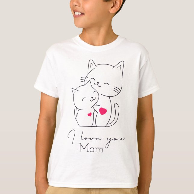 Mamma kärlek t-shirt (Framsida)