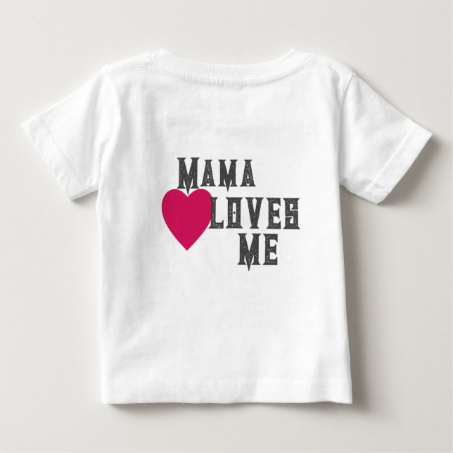 Mamma Kärlek T Shirt (Baksida)