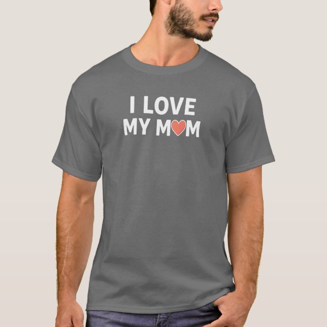 Mamma Kärlek T Shirt (Framsida)
