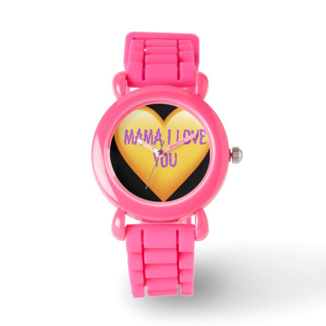 Mamma Kärlek Watch Armbandsur (Framsida)